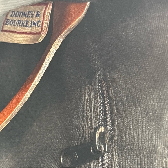 Dooney & Bourke Dark Navy Pebbled Leather Shoulder Bag Mini Vintage -Rare - Picture 12 of 12